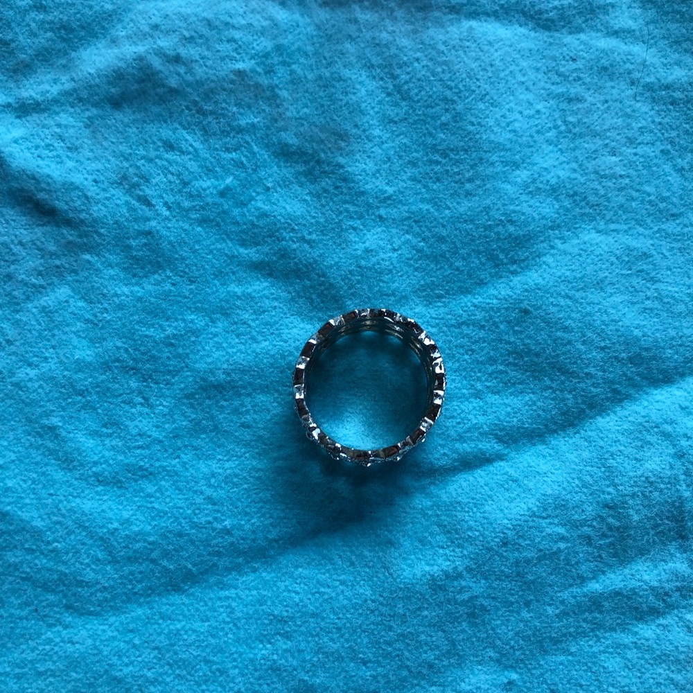 STERLING SILVER CZ RING - Picture 5 of 6